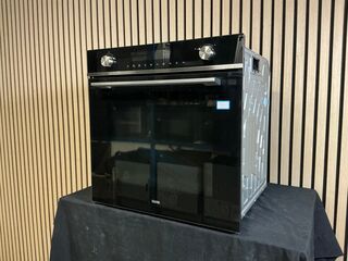 Inbouw combimagnetron ETNA, MO470ZT, zwart met RVS