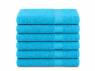 Ca. 60x Handdoek, 50/100 500gsm, turquoise