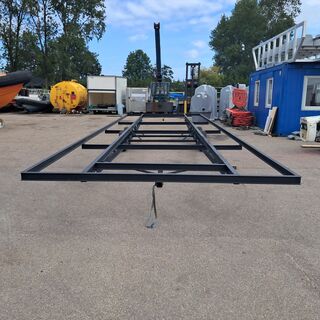 Verrijdbaar tiny house chassis, Thomassen Metaalbouw