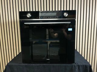 Inbouw combimagnetron ETNA, MO470ZT, zwart met RVS
