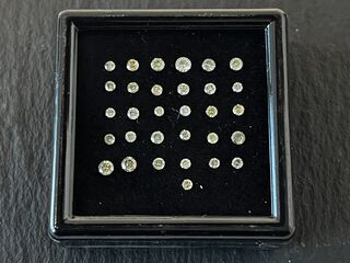 Diamant – 1.02 carat echte natuurlijke briljant geslepen diamant