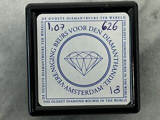 Diamant – 1.07 carat natuurlijk diamant