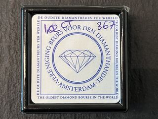 Diamant – 1.02 carat echte natuurlijke briljant geslepen diamant