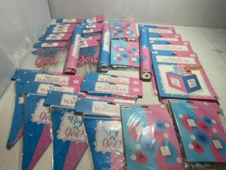 Ca. 32x Gender reveal versiering