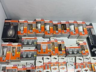 Ca. 56x Lampen en accessoires Osram