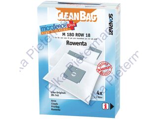 Ca. 18x Stofzuigerzakken voor rowenta M180row18- 4 stuks Cleanbag