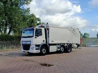 Vuilniswagen, DAF, CF290 FAG 6×2 achter GeesinkNorba, 2015