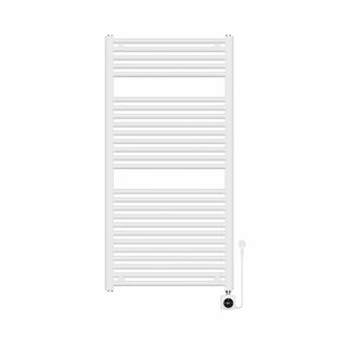 Elektrische radiator smart wifi WB, Elara, glans wit
