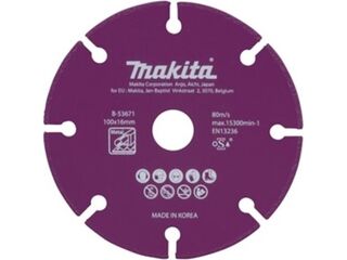2x Makita B-53671 diamantschijf 100mm staal Makita