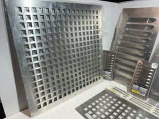 Ca. 46x Ventilatieplaten en schoepenroosters Gavo