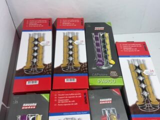 7x Capsulehouders en capsstores