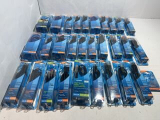 Ca. 30x Diverse kabels Scanpart
