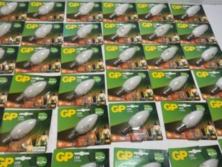 Ca. 34x Led candle filament lamp 2.5w, GP Lighting, e14