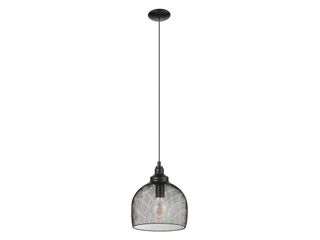 Vintage hanglamp EGLO, straiton, zwart