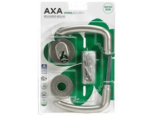 5x Axa Kruk+PC veiligheidsrozetten rond SKG3 – 62mm Axa, rvs-uitstrali