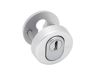 2x Design deurrozet rond anti-kerntrek, Nemef, 3725, skg 3 sterren