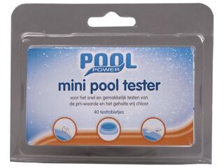 5x Zwembadreiniging mini tester Pool Power