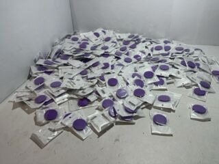 Partij telefoon grip houders, paars