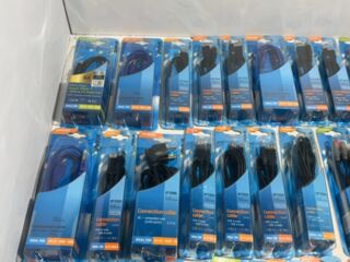 Ca. 30x Diverse kabels Scanpart