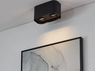 Smart plafondlamp EGLO, caminales, zwart