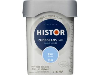 4x Lak zijdeglans Histor, perfect finish, boei, 250 ml