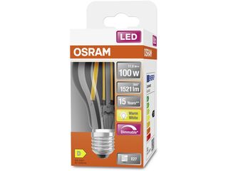 Ca. 21x LED lamp peer 11W Osram, e27, warmwit