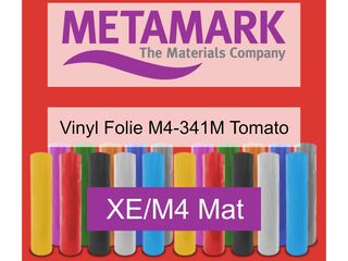 Snijfolie 50m x 61cm Metamark, xe/m4 mat, m4-341m tomato