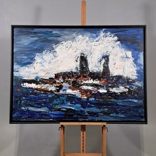 Schilderij, Maya Wildevuur, Acille Tanta, 1995