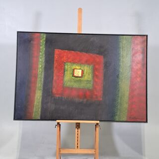 Acryl op doek, Maya Wildevuur, Abstract, 2008