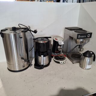 4x Diverse koffiemachines, O.a. Alex Meijer & Co