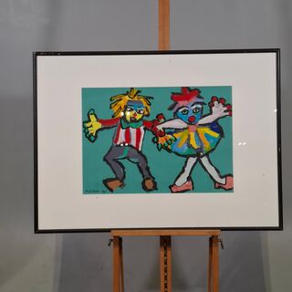 Schilderij, Maya Wildevuur, Figuren, 2003