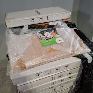 Ca. 25x Laptopstandaard, O.a Ubambu