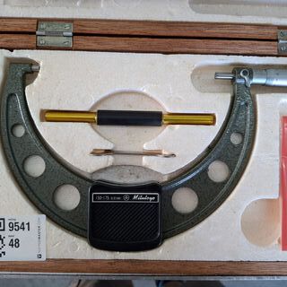 5x Diverse buitenmicrometer o.a. Mitutoyo