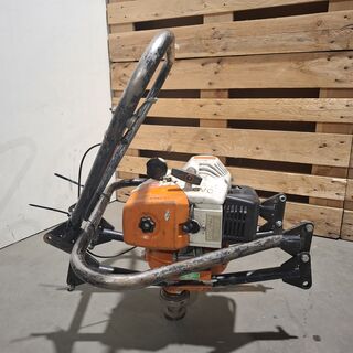 Tweepersoons Grondboor, Stihl, BT360, Oranje