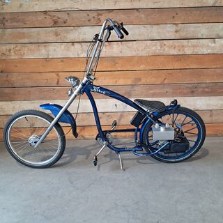 Fiets met hulpmotor / Snorbrommer, Nirve, Switchblade 199, Blauw, 2004