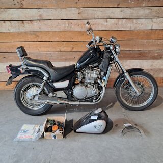 Motorfiets, Kawasaki, Chopper EN 500, 1996