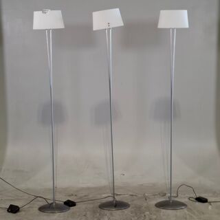 3x Staande lamp