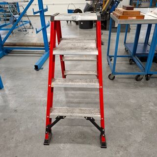 Werktrap Kelfort, 2x 3 treeds met bordes
