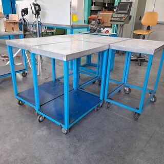 6x Magazijnwagen