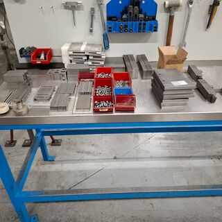 Divers toebehoren t.b.v. machine werkstukklem