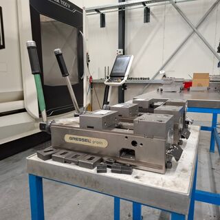Machine werkstukklem Gressel, Gripos