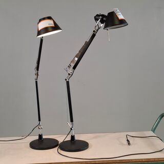 2x Bureaulamp, Artemide, Tolomeo Mini