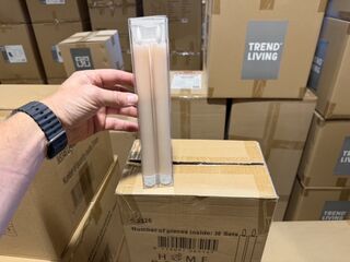 30 sets van 2 stuks led kaarsen Homebound, soft pink