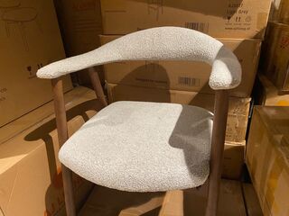 Set van 6 eetkamerstoelen AJ Living, Fred, grijs