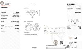 Diamant – 0.73 carat natuurlijke fancy colour briljant geslepen diaman