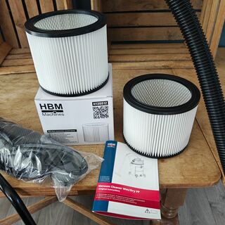 Nat en droog zuiger, HBM, 60 Ltr.