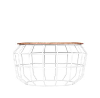 Salontafel Label51, PIXEL, wit/naturel