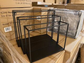 Set van 3 wandrekken Homebound, zwart