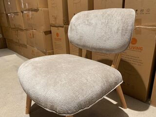 Fauteuil AJ Living, taupe/beige
