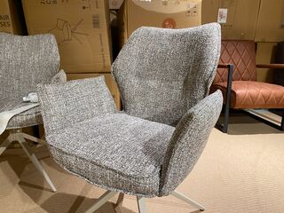 Set van 6 eetkamerstoelen AJ Living, Salsa, taupe